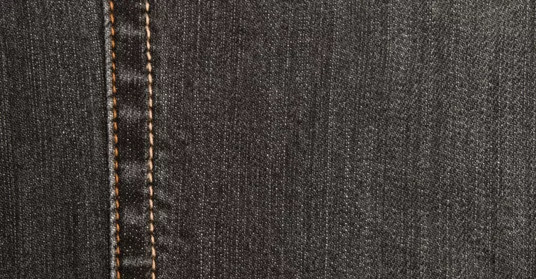 grey denim seam